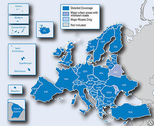 Карта дорог Garmin - City Navigator Europe NT (вся Европа)