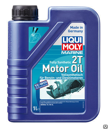 Моторное масло лiqui Moly для 2-тактных двигателей 2-Takt-Motoroil 1 л