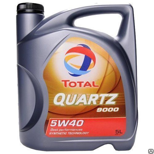 Моторное масло Total QUARTZ 9000 5w40 1 л синтетическое