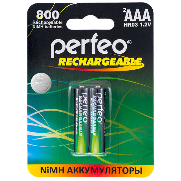 Аккумулятор Perfeo ААA/R03-800mAh 1.2B