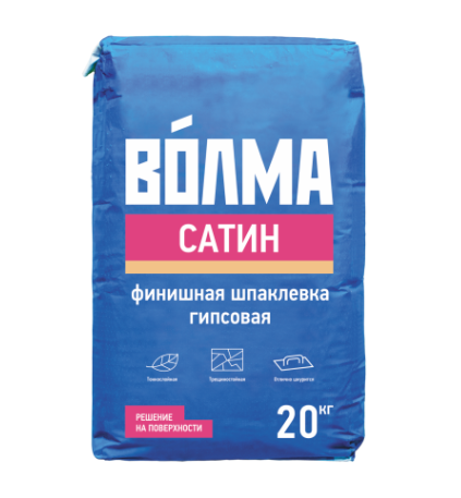 Шпатлевка ВОЛМА-Сатин 20 кг
