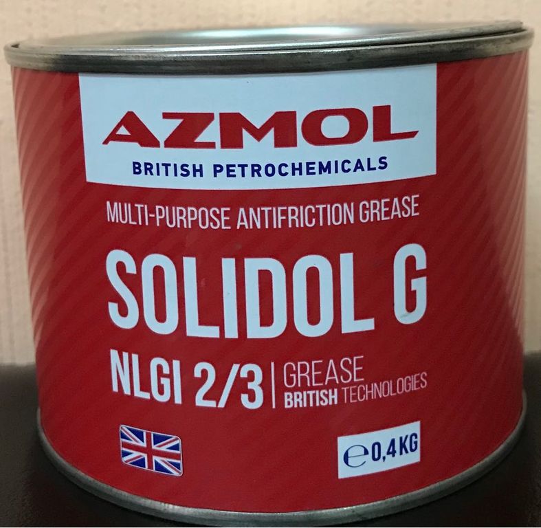 Смазка AZMOL солидол банка 0,4 кг