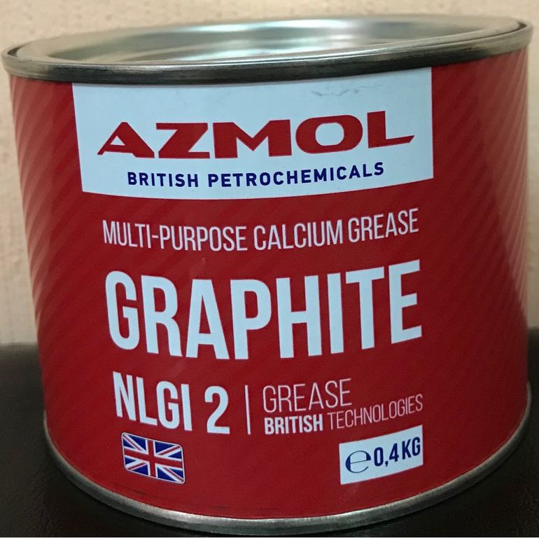 Смазка AZMOL графитовая банка 0,4 кг