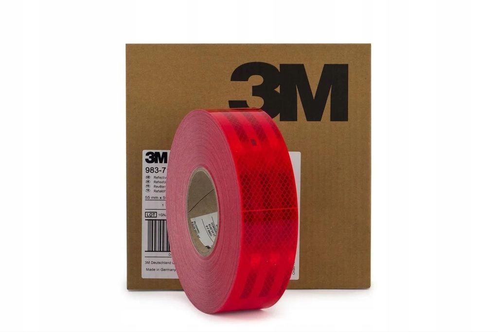Светоотражающая лента для контурной маркировки 3М ™ жестких бортов Красная