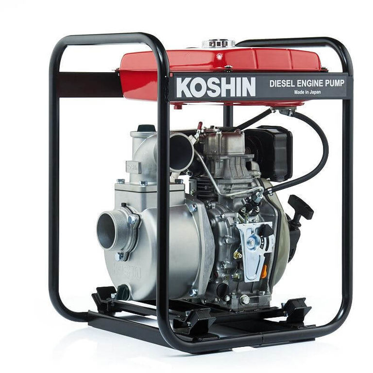 Дизельная мотопомпа для загрязненных вод Koshin SEY-80D KOSHIN