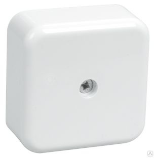 Коробка распаячная ОП 50х50х20 IP20 КМ41206-01 (4 клем. 3кв.мм) бел. ИЭК UK 
