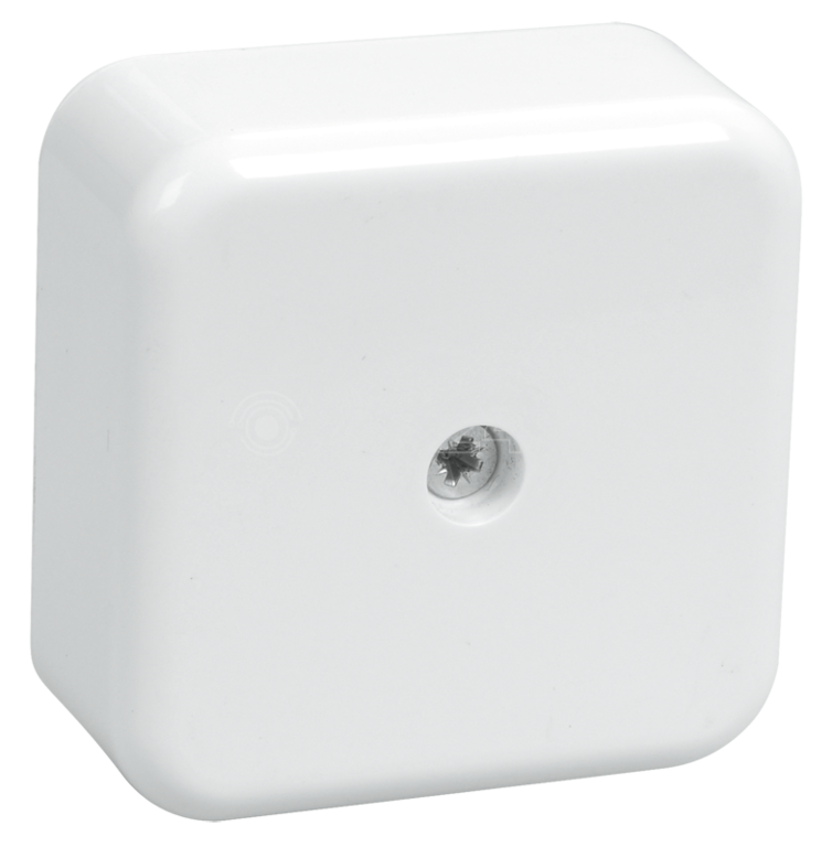 Коробка распаячная ОП 50х50х20 IP20 КМ41206-01 (4 клем. 3кв.мм) бел. ИЭК UK