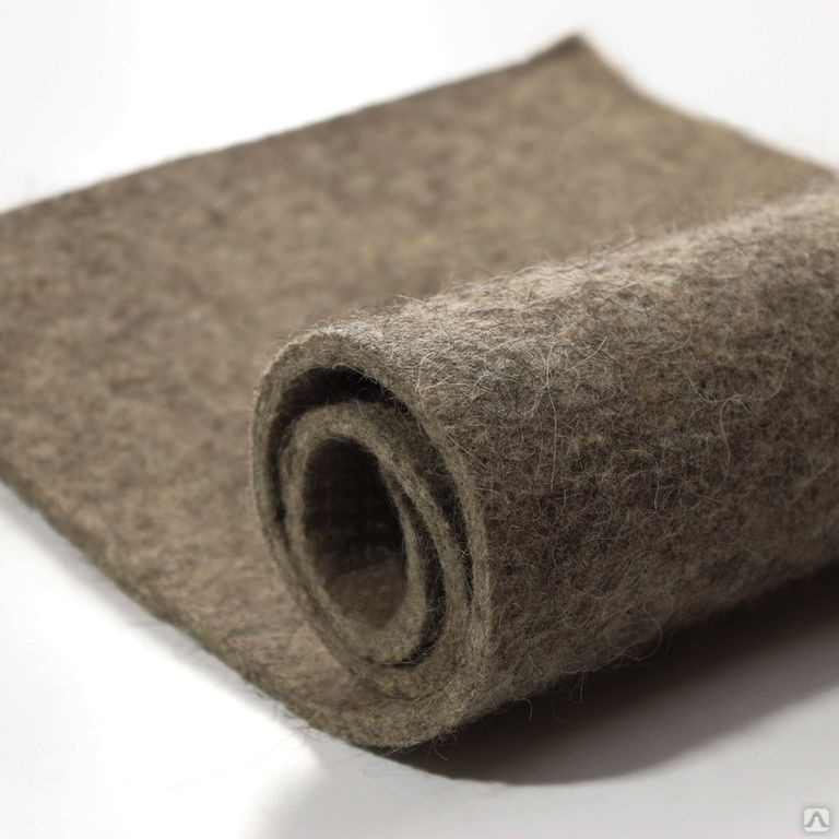 Войлок натуральный для сальников 8 мм, цена в Омске от компании ПОСТАВКА