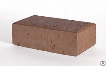 Тротуарный камень «Брусчатка» 198*98*80 мм (коричневый)