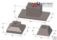 Фундамент стаканного типа под колонны 400х400
