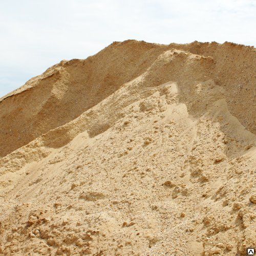 Песок морской намывной крупный