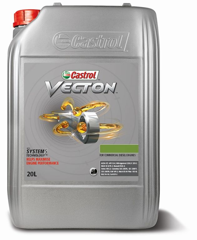 Моторные масла дизельные CASTROL Vecton Long Drain 10W-40 E6/E9 (20л)