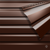 Корабельная доска Шоколад (RAL 8017) 2