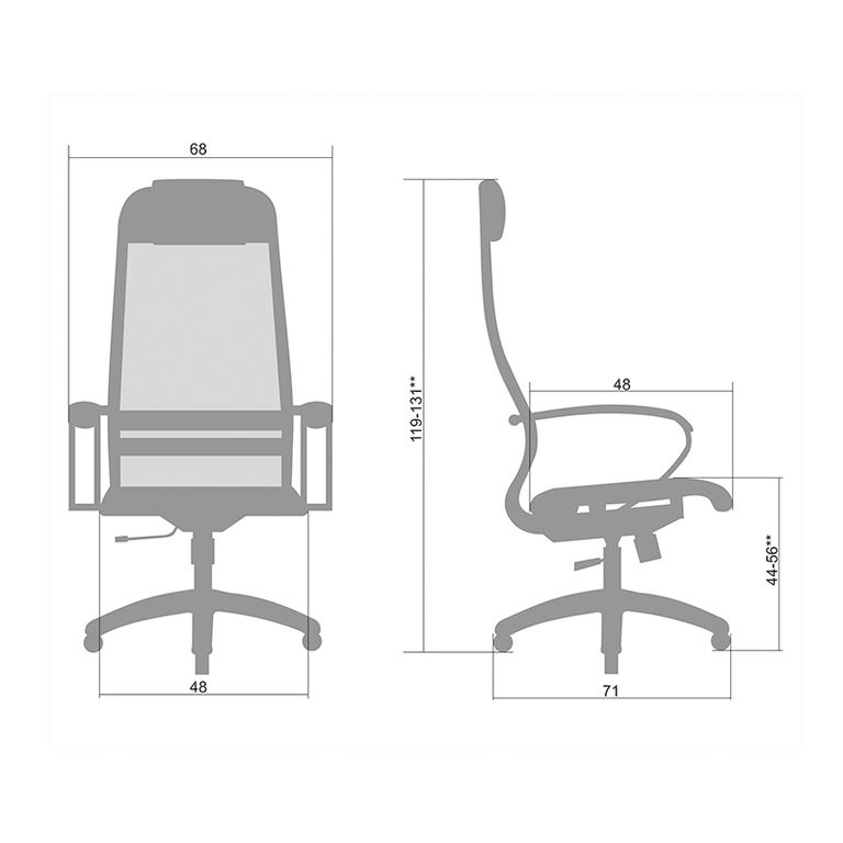 Кресло руководителя chairman 119