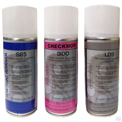 Набор для капиллярной дефектоскопии. Набор для капиллярного контроля sherwin. Пенетранты для цветной дефектоскопии. Индикаторный пенетрант. Набор для капиллярной дефектоскопии.