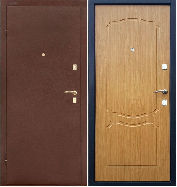 Входная дверь"Классика", толщина 70мм, 2 уплотнителя, металл 1.4 Йошкар-ола