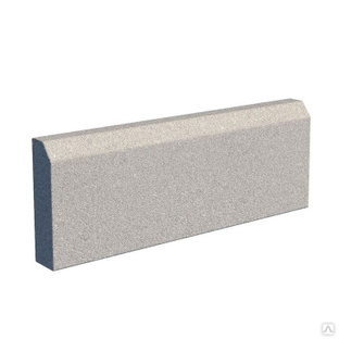 Камень бортовой бетонный серый БР 80.20.8 