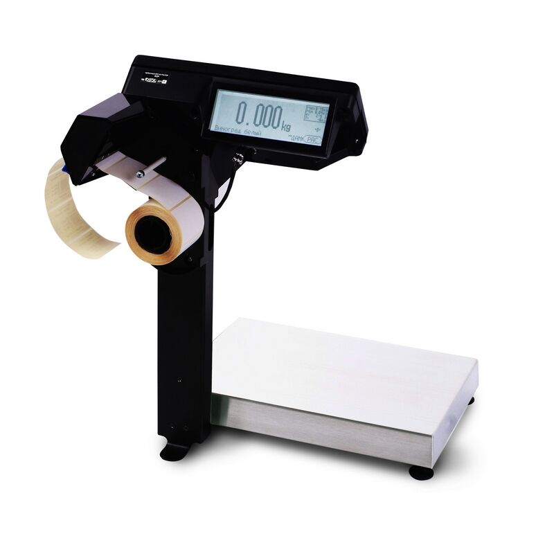 Весы-регистратор с печатью этикетки МАССА МК-15.2-R2P10 Масса-К