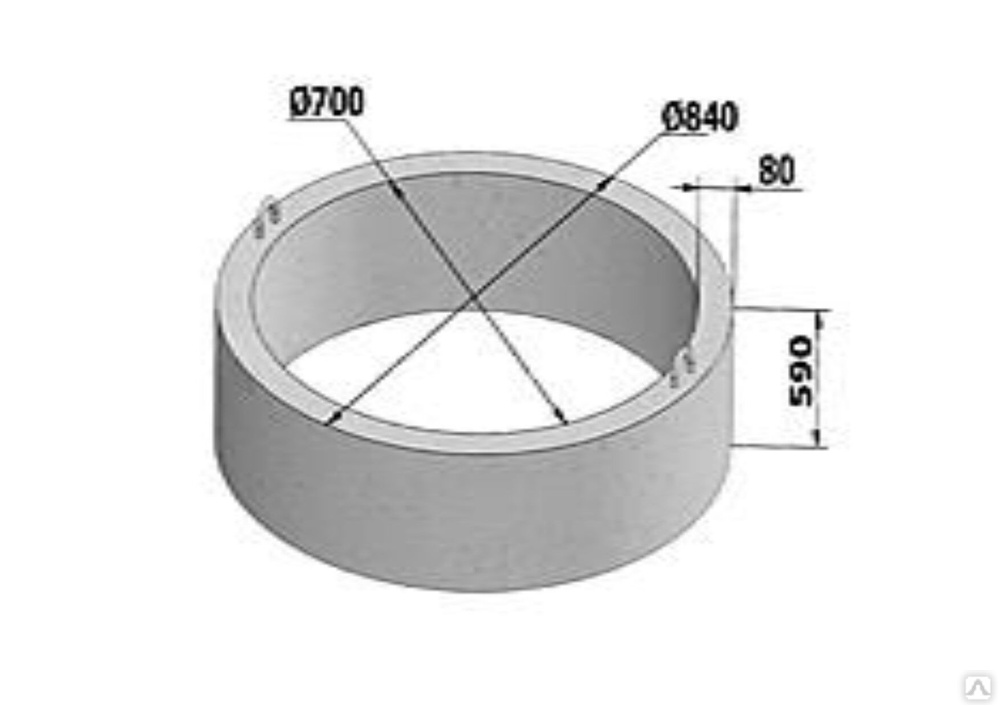 Диаметр ж б кольца. Кольцо колодца железобетонное КС 7-3. Кольцо КС7.3 (0,05м3). Кольцо стеновое КС 7.3 (840*700*290). Кольцо колодезное КЦ-10-9.