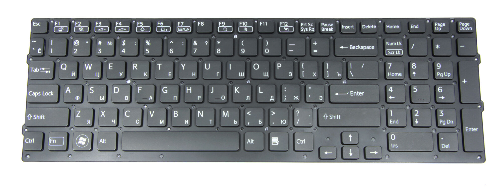 Клавиатура для ноутбука Sony VPC-CB черная p/n: 148954821, 9Z.N6CBF.00R, NSK-SE0BF, 148955161