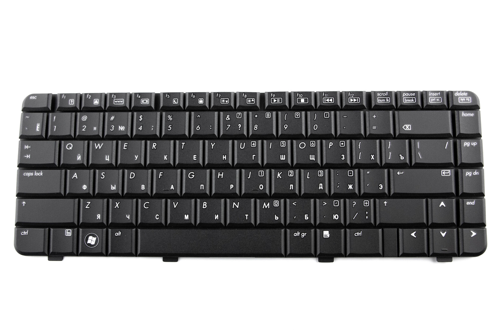 Клавиатура для HP CQ40 CQ45 p/n: 486904-001, V061102CS, PK1303V0500, PK1303V0600, PK1303VBB00