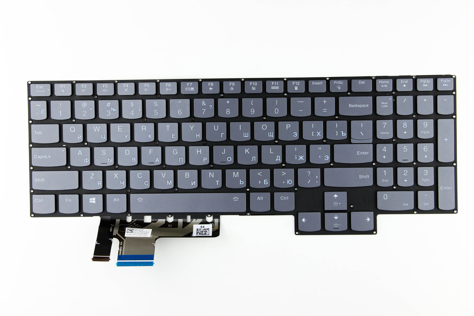 Клавиатура для ноутбука Lenovo Legion 7-15IMH05 p/n: 9Z.NHLBN.A21 SN20X18152