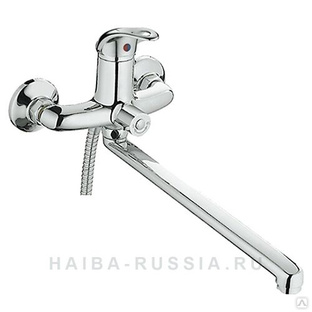 Смеситель Haiba для ванны, длинный излив 300мм, шаровый, 35мм, латунь, HB2215 #1