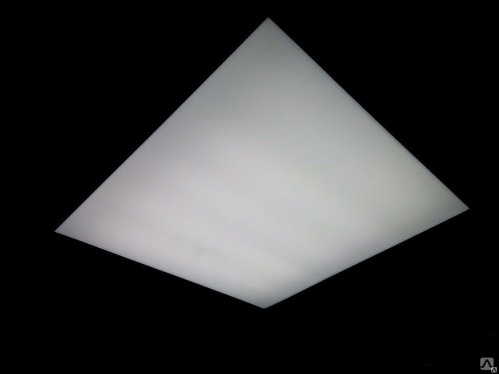 Светодиодный светильник ДВО-01-72, 72 вт, 8500 лм, IP20, микропризма/опал