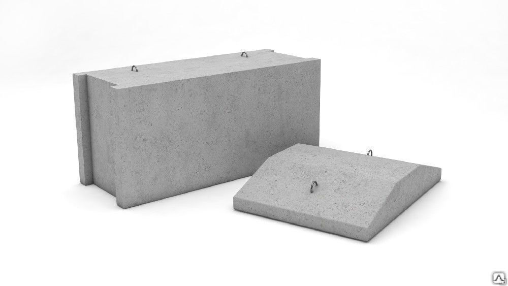 Плита (блок) фундаментов Ф1.400 РЧ 2175