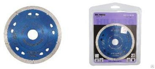 Алмазный диск отрезной сплошной ультратонкий 125 Hilberg Extra Thin 1,1 мм 125x8x22.23 