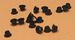 Grafalex Люверсы / Колечки Piccolo (черный), 4 мм, 1 кг