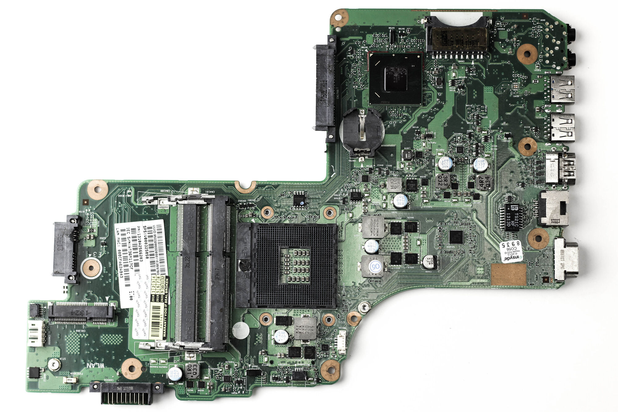 Материнская плата Toshiba C50 C55 HM65 DDR3 UMA DB10F-6050A2566201-MB-A02 PGA989