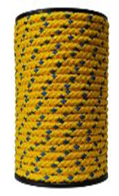 Канат полипропиленовый плетёный 10 мм 24 прядный с сердечником Руфкомплект