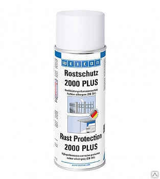Средство защиты от коррозии 2000 PLUS 400 мл Цвет: серебристо-серый Weicon
