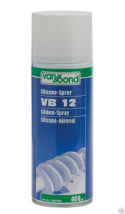 Силиконовый аэрозоль VARYBOND VB 12 для неметаллических материалов, 400 мл 