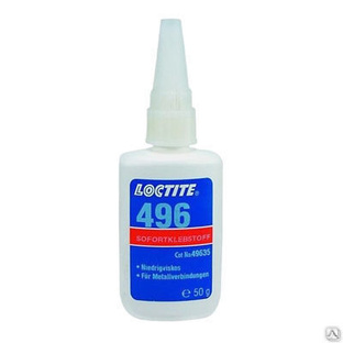 Клей LOCTITE 496 50гр Для металлов, резины и пластмасс 