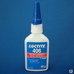 Клей LOCTITE 406, 50гр цианоакрилатный для эластомеров и резины