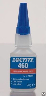 Клей LOCTITE 460, 20гр Общего назначения, отсутствие блюм эффекта 