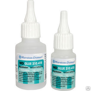 Цианоакрилатный клей для металлов, резины и пластмасс MD-GLUE 310.415 Бутылка 50 г