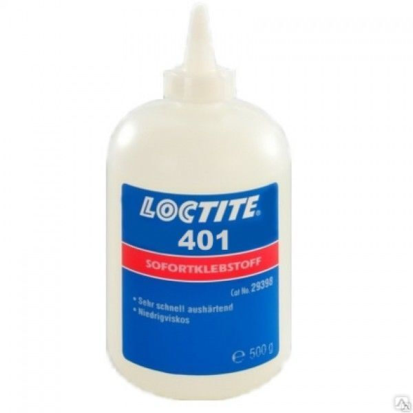 Клей цианоакрилатный общего назначения Loctite 401 500 гр
