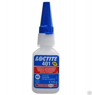 Клей цианоакрилатный общего назначения Loctite 401 20 гр
