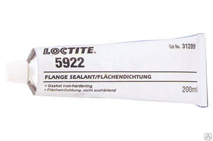 Уплотнитель- прокладка незастывающий, эластичный тюбик Loctite 5922, 200ML
