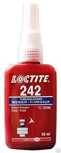 Резьбовой фиксатор средней прочности Loctite 242 50 ML