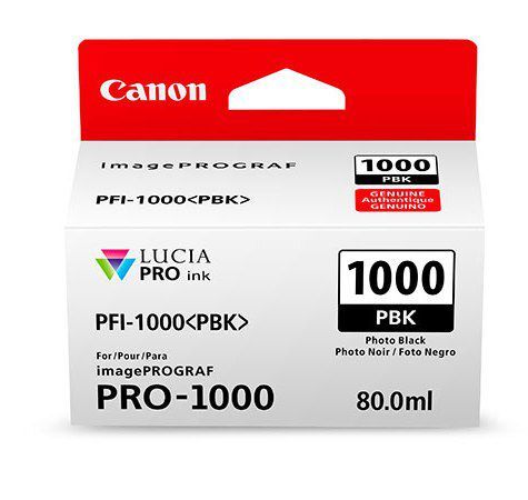 Картридж Canon PFI-1000PBK Photo Black 80 мл (0546C001)