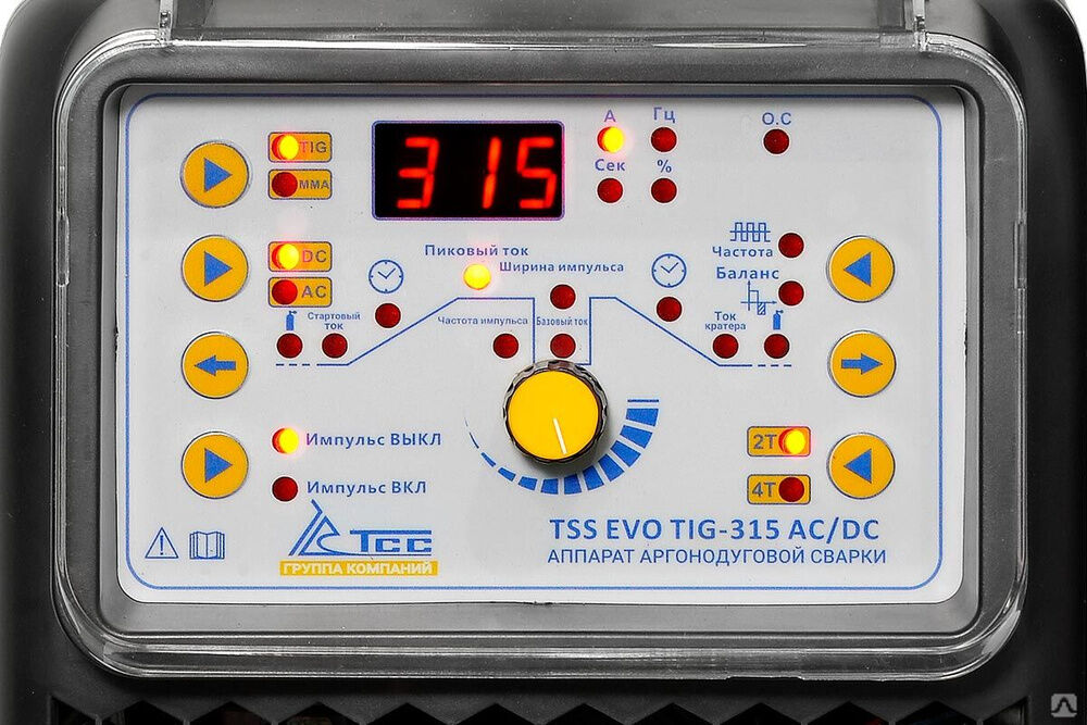 Аппарат аргонодуговой сварки TSS EVO TIG-315 AC/DC #5