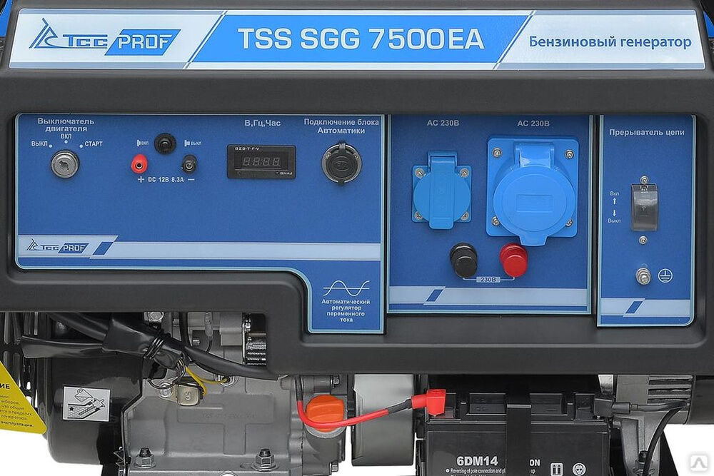 Бензогенератор TSS SGG 7500ЕA 5