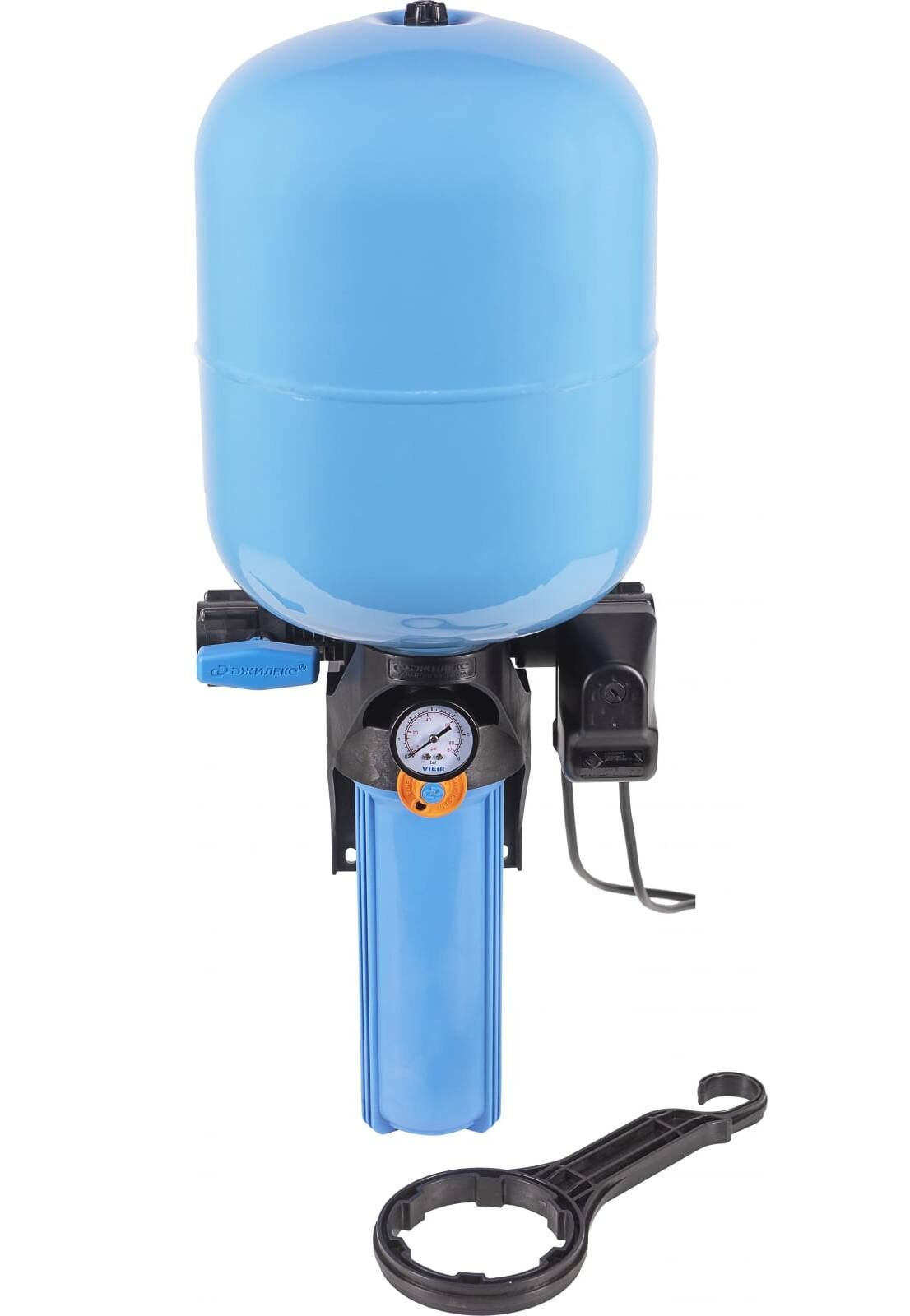 Комплект КРАБ-Т 18 Джилекс с гидробаком 18 л для автоматизации водоснабжения
