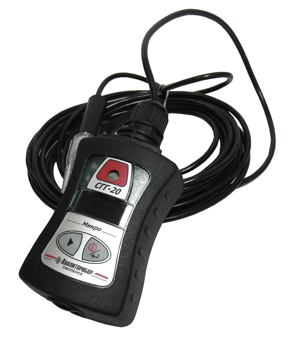 Микро сигнализатор-течеискатель горючих газов СГГ-20 переносной 1