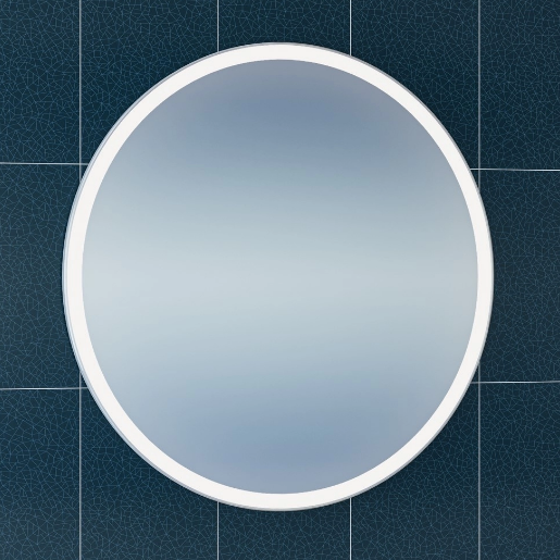 Зеркало с LED подсветкой СанТа Луна 80х85