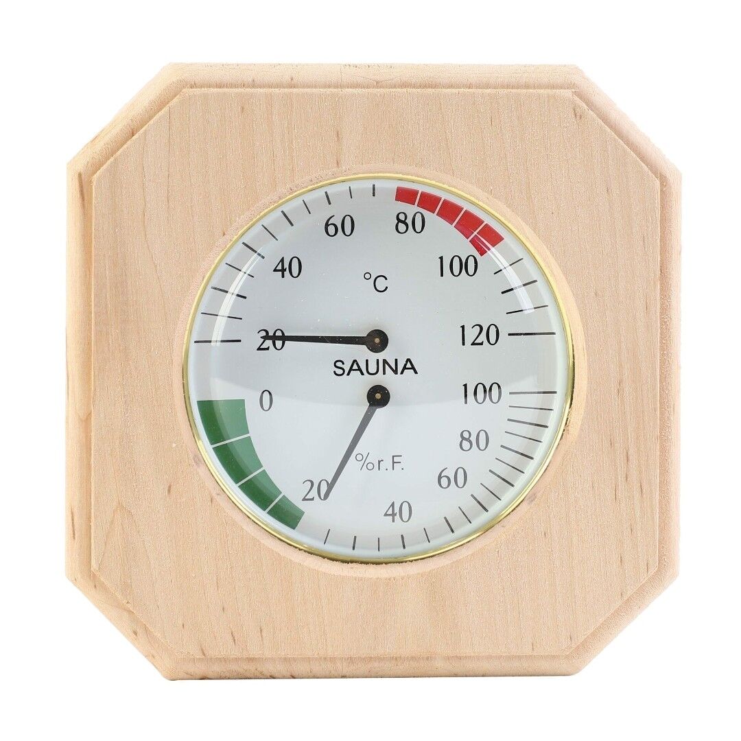 Термометр гигрометр TH-12-A (ольха)